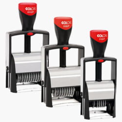Sellos numeradores automático y secuencial