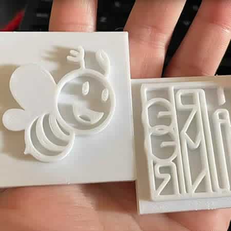 Sellos en alto relieve- jábon, cerámica, galletas, chocolate, masa