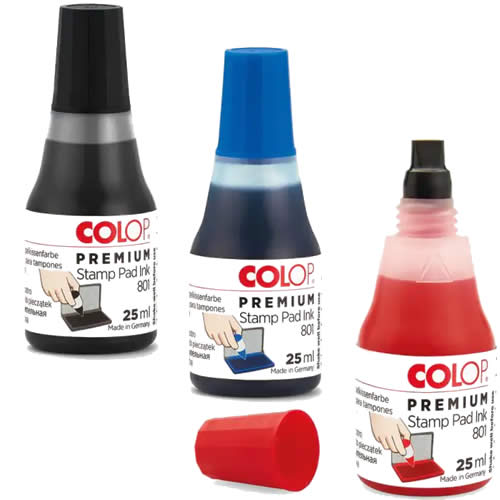 Tintas para sellos manuales- colop